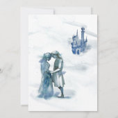 *~* 中世の城で愛を誓うウェディング 招待状 (裏面)