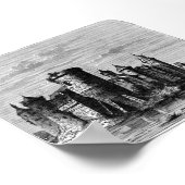 中世の城のポスター ポスター (角)