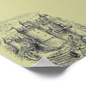 中世の城のポスター ポスター (角)