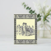 中世の城はがき ポストカード (スタンド正面)