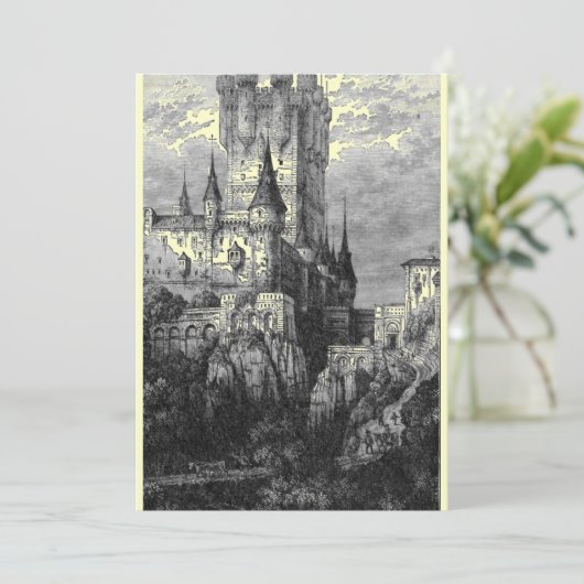 中世の城への招待 招待状 (スタンド正面)