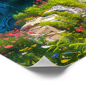 中世の城オンヒル ポスター (角)