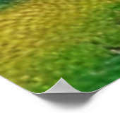 中世の城ニトラ絵画アートのポスター ポスター (角)