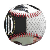 . .中世の城ハッピー・ファーザー・デイ・ベースボール 野球ボール (裏面)