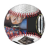 . .中世の城ハッピー・ファーザー・デイ・ベースボール 野球ボール (正面)