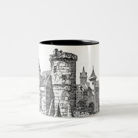 中世の城マグカップ ツートーンマグカップ (中央)