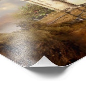 中世の城川走 フォトプリント            (角)