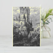 中世の城招待状 招待状 (スタンド正面)