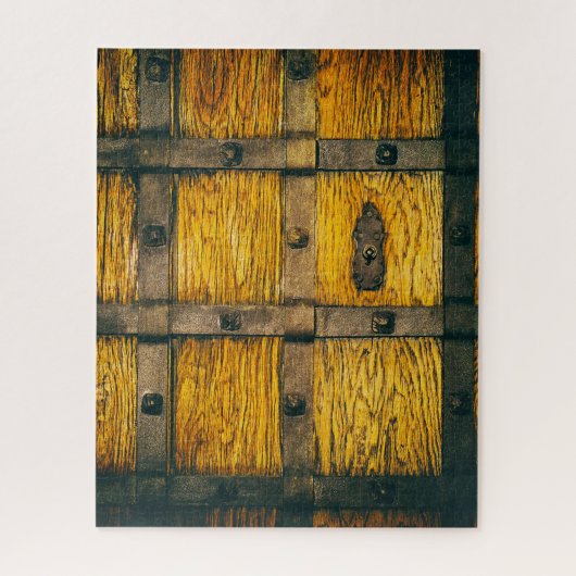 中世の城門が近い。 ジグソーパズル (縦)