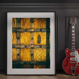 中世の城門が近い。 フォトプリント           