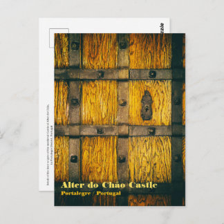 中世の城門が近い ポストカード