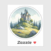 中世の城 シール (シート)