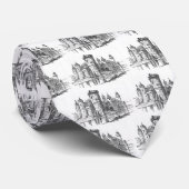 中世の城 ネクタイ (ロール)