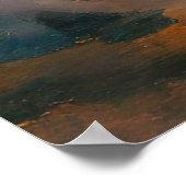 中世の城、ファンタジー王国、空の城 ポスター (角)