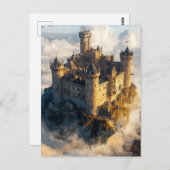 中世の城 ポストカード (正面/裏面)