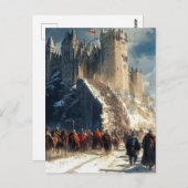 中世の城 ポストカード (正面/裏面)