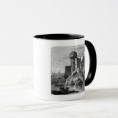 中世の城 マグカップ (正面右)