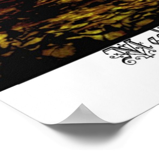 中世の城（2湖） ポスター (角)