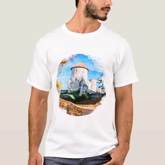 中世の城 Tシャツ (正面)
