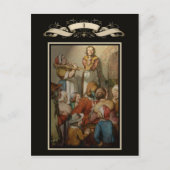 中世の場面 ポストカード (正面)