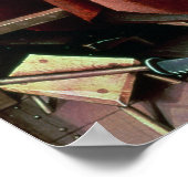 中世の大工として描かれた聖ヨセフ ポスター (角)