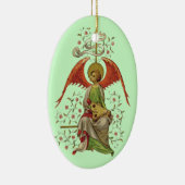 中世の天使 セラミックオーナメント (右)