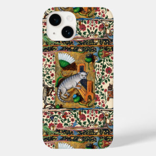 中世の奇怪な動物図鑑の音楽　猫がオルガンを弾く Case-Mate iPhone 14ケース