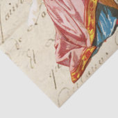 中世の女性と竜 薄葉紙 (詳細)