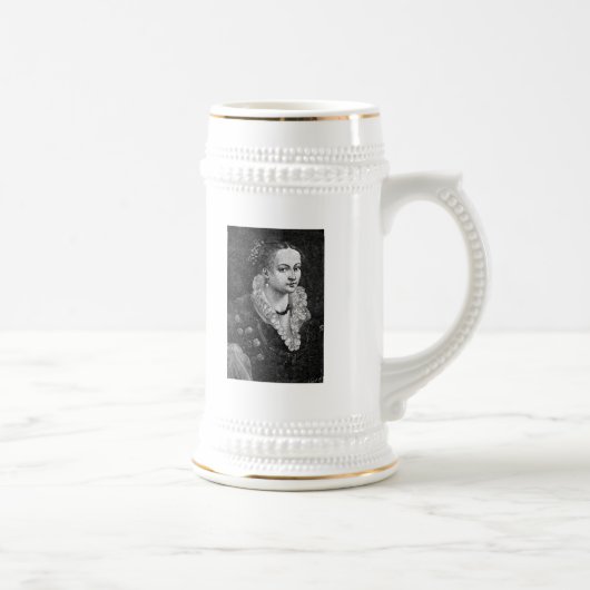 中世の女性 ビールジョッキ (右)