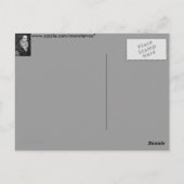 中世の女性 ポストカード (裏面)