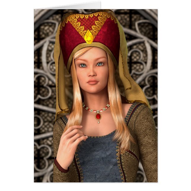 中世の婦人 (正面)