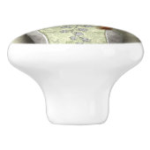 中世の婦人 セラミックノブ (側面)