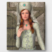 中世の婦人 フォトプラーク (正面)