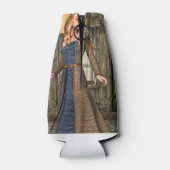 中世の婦人 ボトルクーラー (裏面)