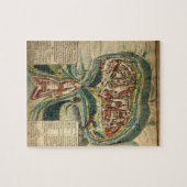 中世の宝の地図 ジグソーパズル (横)