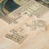 中世の宝の地図 ジグソーパズル (側面)