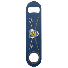 中世の宝石類と盾 スピード栓抜き