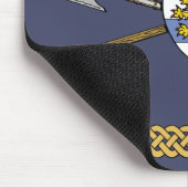 中世の宝石類と盾 マウスパッド (コーナー)