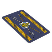 中世の宝石類と盾 マグネット (右側)