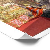 中世の宮廷、Puginによって設計された、プレート40から' ポスター (角)