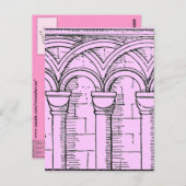 中世の建築はがき ポストカード (正面/裏面)