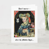 中世の後にルネサンスが来る カード (正面)