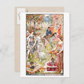 中世の快楽の谷 ポストカード (正面/裏面)