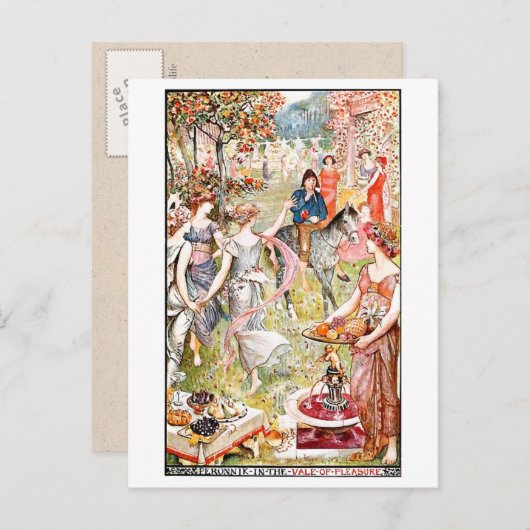 中世の快楽の谷 ポストカード (正面/裏面)