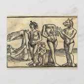 中世の怪物 ポストカード (正面)