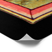 中世の戦いユニーク原稿の照明 ポスター (角)