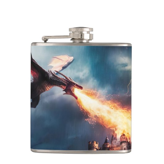 中世の戦場でのドラゴンブレス#3 フラスク (正面)