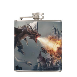 中世の戦場でのドラゴンブレス#4 フラスク