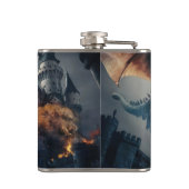 中世の戦場でのドラゴンブレス#4 フラスク (裏面)