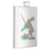 中世の戦士ウサギ フラスク (右)